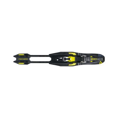 FISCHER Unisex Adults Race Skate Step-in Tool Free IFP High-Performance Nordic Cross Country (XC) Black/Yellow Bindings