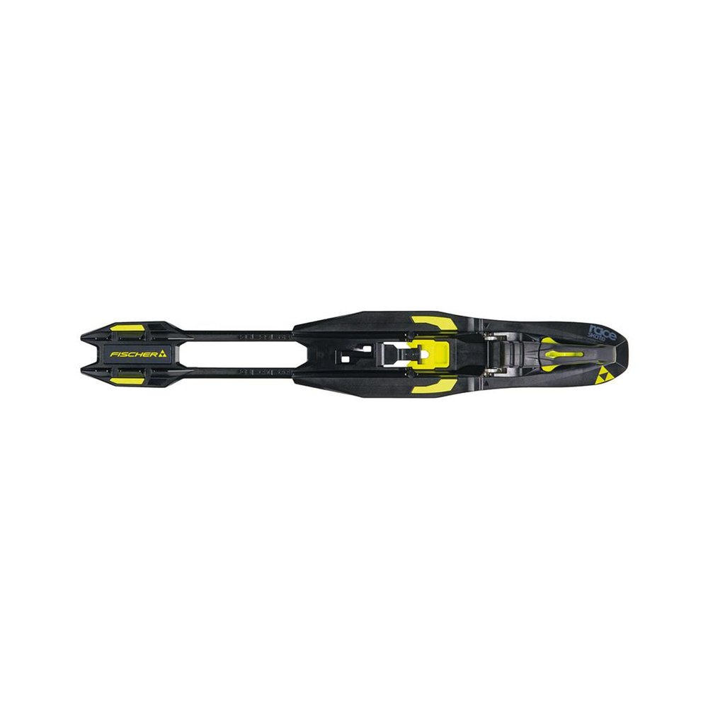 FISCHER Unisex Adults Race Skate Step-in Tool Free IFP High-Performance Nordic Cross Country (XC) Black/Yellow Bindings