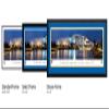 SoFi Stadium, Home of the LA Rams - 40.25x13.75-inch Standard Framed Print by Blakeway Panoramas view 2