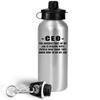 Art by Chelsydale Gifts for CEO Water Bottle Tumbler Portable Drinkware - Chief Executive Officer Motivational Boss Day Office Party Funny Cute Gag Appreciation Idea - Hardest Part of My Job view 2