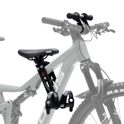 Kids Ride Shotgun - Child Bike Seat & Handlebar Combos - Front Mounted, for Children Aged 2~5 Years, Fits Most Adult Modern Mountain Bikes, Adjustable for Comfort (Original Seat Combo)