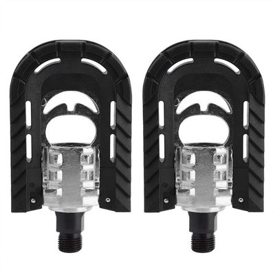 Outdoor Cycling Aluminum Alloy Bicycle Pedals, Anti-Slip One Pair Bike Pedal, Foldable for Folding Bike Racing Bike Household icycle Mountain Bike