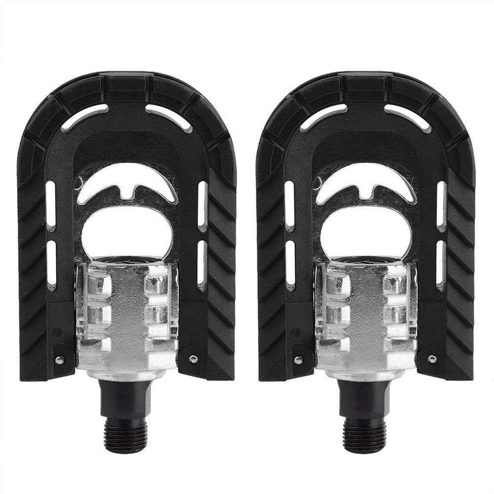 Outdoor Cycling Aluminum Alloy Bicycle Pedals, Anti-Slip One Pair Bike Pedal, Foldable for Folding Bike Racing Bike Household icycle Mountain Bike