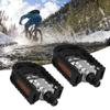 Outdoor Cycling Aluminum Alloy Bicycle Pedals, Anti-Slip One Pair Bike Pedal, Foldable for Folding Bike Racing Bike Household icycle Mountain Bike view 4