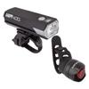 CatEye AMPP 400 / Orb Light Set: AMPP 400 Front Light paired with Orb Rear Light view 1