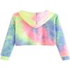 Idepet Women's Casual Letters Print Crop Top Loose Pullover Female Shirt Teen Girl TV Show Hoodie Sweatshirt view 4
