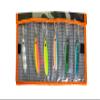 Palomar Fishing Flat Side 220g Ocean Jig Fast Vertical Deep Drop Lure | MUSTAD Hook-Owner Ring | Kevlar Assist Cord | 6-Pack | Next-Gen Graphene Paint | US Owned view 2