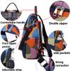 COFIHOME Backpack Purse for Women Anti-theft Bag Waterproof Small Nylon Lightweight Backpack College Bookbag Shoulder Bag Travel Bag view 4