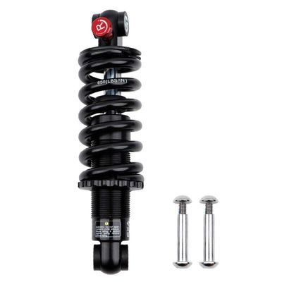 TYYT Mountain Bike Rear Shock Absorber 125mm/ 150mm/ 165mm/ 190mm Adjustable Damping for Downhill Road Bike MTB Bicycle (Size : 125mm/550Lbs)