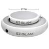 GLANT Air Mat Tumble Track AirSpot - Gymnastics Training Springboard - Round Inflatable Springboard (White, 27.6in*27.6in*3.94in) view 2