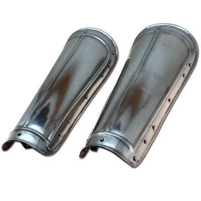Functional Knights Armor Greaves Leg Armour Forged Steel