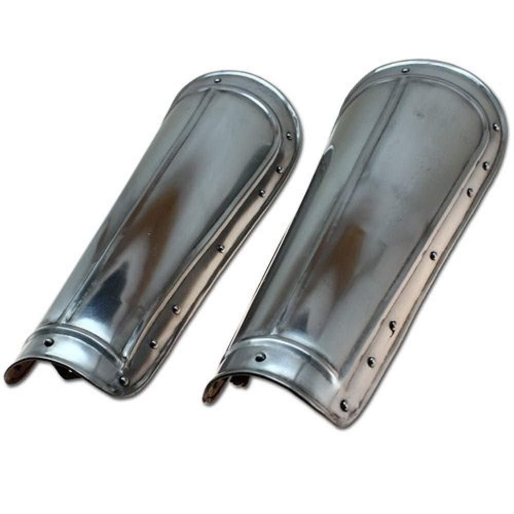 Functional Knights Armor Greaves Leg Armour Forged Steel