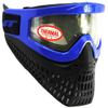 JT Proflex X Thermal Paintball Mask Protective Goggle w/Quick Change Frame System - All Black Lower (Blue) view 3