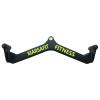 Home Gym Fitness Rowing T-bar V-bar Pulley Cable Machine Attachments, Bicep Curl Tricep Lat pulldown Bar Back Strength Training Handle Grips Lat Pull Down Bar Press Down Exercises (Length 19") view 1