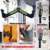 Home Gym Fitness Rowing T-bar V-bar Pulley Cable Machine Attachments, Bicep Curl Tricep Lat pulldown Bar Back Strength Training Handle Grips Lat Pull Down Bar Press Down Exercises (Length 19") view 3