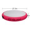 GLANT Air Mat Tumble Track AirSpot - Gymnastics Training Springboard - Round Inflatable Springboard (Pink, 27.6in*27.6in*3.94in) view 3