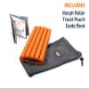 Brazyn Morph Alpha Foam Roller Bundle for Home, Gym, Office, Travel, Athletes | Collapsible & Lightweight Roller for Trigger Point Massage & Mobility Stretching Strap | Multi-Functional 12-Loop Strap view 3