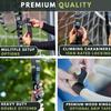awegym Gymnastic Rings with Adjustable Straps, 1.1" Olympic Rings, Calisthenics Rings Equipment, Gym Rings with Straps for Home Workout, Outdoor Exercise Rings, Crossfit Pull Up Row Dip Ring Training view 4
