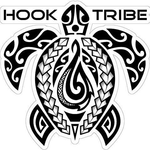 Hook Tribe 5" Honu Legend Sticker