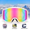 EXP VISION Ski/Snowboard Goggles for Men Women, OTG Snow Goggles Anti Fog UV Protection view 2