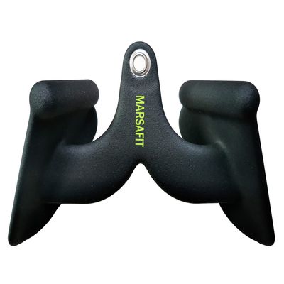 Home Gym Fitness Rowing T-bar V-bar Pulley Cable Machine Attachments, Bicep Curl Tricep Lat pulldown Bar Back Strength Training Handle Grips Lat Pull Down Bar Press Down Exercises (Length 8")