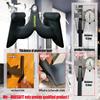 Home Gym Fitness Rowing T-bar V-bar Pulley Cable Machine Attachments, Bicep Curl Tricep Lat pulldown Bar Back Strength Training Handle Grips Lat Pull Down Bar Press Down Exercises (Length 8") view 3
