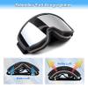 EXP VISION Ski/Snowboard Goggles for Men Women, OTG Snow Goggles Anti Fog UV Protection view 3