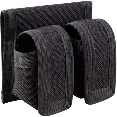 ACEXIER Speedloader Pouch Case Holder Nylon Tactical Double Speedloader Belt Off-Duty Concealed Pouch Case Mag Holder Universal Fit S&W .38 .357 .44 .45 Caliber 5 & 7 Shot