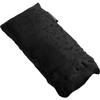 Hugger Mugger Silk Eye Pillow with Flaxseed Filling - Black Teal - Organic Flaxseed Filling, Scent-Free Relaxation, Light Weight, Chill in Freezer, Washable Cover view 1
