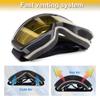 EXP VISION Ski/Snowboard Goggles for Men Women, OTG Snow Goggles Anti Fog UV Protection view 3