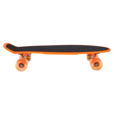 Skateboard Cruiser Deck Fish Skateboard Road 4-Wheel Scooter Flashing Wheels 30 Tail Anti-Slip