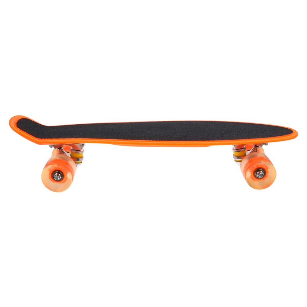 Skateboard Cruiser Deck Fish Skateboard Road 4-Wheel Scooter Flashing Wheels 30 Tail Anti-Slip