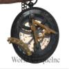 Personalized Compass, Engraved Compass, Custom Compass, Wedding Gift, Christmas, Baptism, Graduation, boy Scouts, Sundial, Nautical, Anniversary, Fathers Day (Both Finish with Wooden Box) view 2