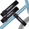 Vukgahao Bike Wheel Stabilizer Heavy Duty Versatile Hook & Loop Securing Straps Tie Downs Fastening Reusable Bicycle Wheel Black 2 Pack (Slide Buckles, 1.5 in) view 1