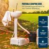 Alpcour Portable Camping Sink  Indoor/Outdoor Travel Hygiene Station with Basin, Running Faucet, Soap Dispenser, Towel Rack, Drain Hose, Hands-Free Foot Pump, Stakes & Carry Bag  17L Water Capacity view 2