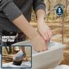 Alpcour Portable Camping Sink  Indoor/Outdoor Travel Hygiene Station with Basin, Running Faucet, Soap Dispenser, Towel Rack, Drain Hose, Hands-Free Foot Pump, Stakes & Carry Bag  17L Water Capacity view 4