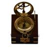 Personalized Compass, Engraved Compass, Custom Compass, Wedding Gift, Christmas, Baptism, Graduation, boy Scouts, Sundial, Nautical, Anniversary, Fathers Day (Brass Finish Only Compass) view 2