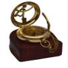 Personalized Brass Compass, Engraved, Custom, Wedding Gift, Christmas, Baptism, Graduation, Boy Scouts, Sundial, Nautical, Anniversary, Father's Day (Brass Finish with Wooden Box) view 4