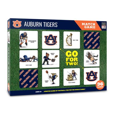YouTheFan NCAA Auburn Tigers Licensed Memory Match Game
