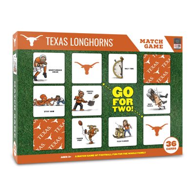 YouTheFan NCAA Texas Longhorns Licensed Memory Match Game