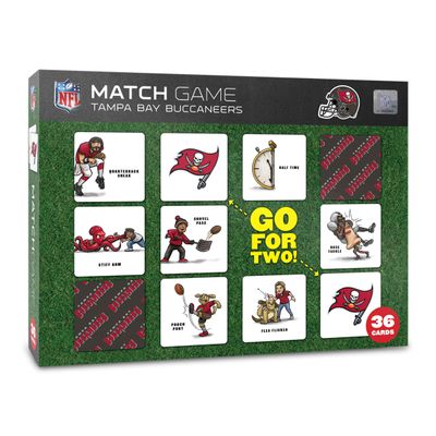 YouTheFan NFL Tampa Bay Buccaneers Licensed Memory Match Game