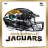 Trends International NFL Jacksonville Jaguars - Drip Helmet 20 Wall Poster, 22.375" x 34", Gold Framed Version view 1