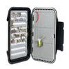 New Phase  Swing Leaf Double Sided Dropper Rig Fly Fishing Box - Ice Fishing Box Durable Large Watertight Case - Holds Hundreds of Flies and Streamers view 3
