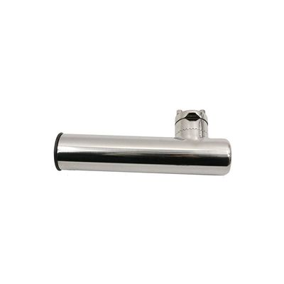 304/316 Stainless Steel Adjustable Boat Rod Holder Tournament Style Clamp on Fishing Rod Holder Heavy Duty Strong Clamp-on Adjustable Fishing Rod Holder with 1 inch-1-1/4 inches
