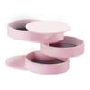 4 Layers Jewelry Organizer Box 360Rotating Showcase Storage Organizer Rings Necklace Bracelet Earrings Holder for Girl view 1