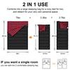 AGEMORE Cotton Flannel Double Sleeping Bag for Camping, Backpacking Or Hiking. Queen Size 2 Person Waterproof Sleeping Bag for Adults Or Teens. Lightweight with Compression Sack view 3