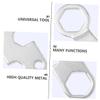 BESPORTBLE Skate Tool Kit Wrench for Skateboard Spanner Great for Skateboard Assembly Maintenance view 2