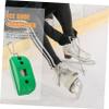 BESPORTBLE Grindstone Maintenance Tool for Ice Skates Ice Shoe Sharpener Portable Cloth Bag for Efficient Restoration Seconds view 2