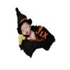 Matissa Newborn Baby Girl/Boy Crochet Knit Costume Photography Prop Hats Outfits (Baby Witch) view 1