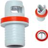 Air Valve Adapter Boat Foot Pump Inflatable Halkey-Roberts HR Hose Adapter view 1